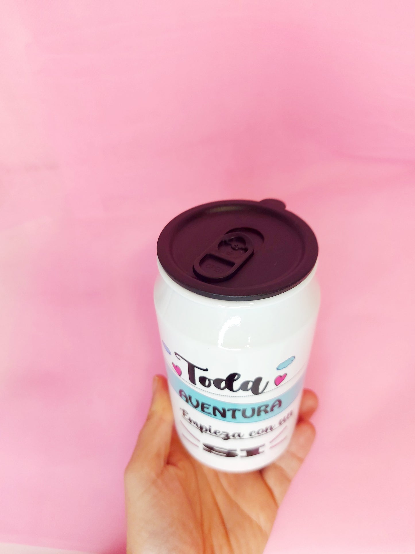 Lata refresco "Toda aventura...."