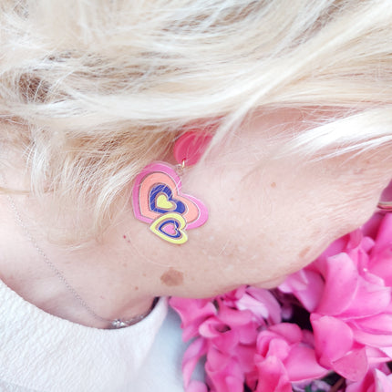 Pendientes Heart