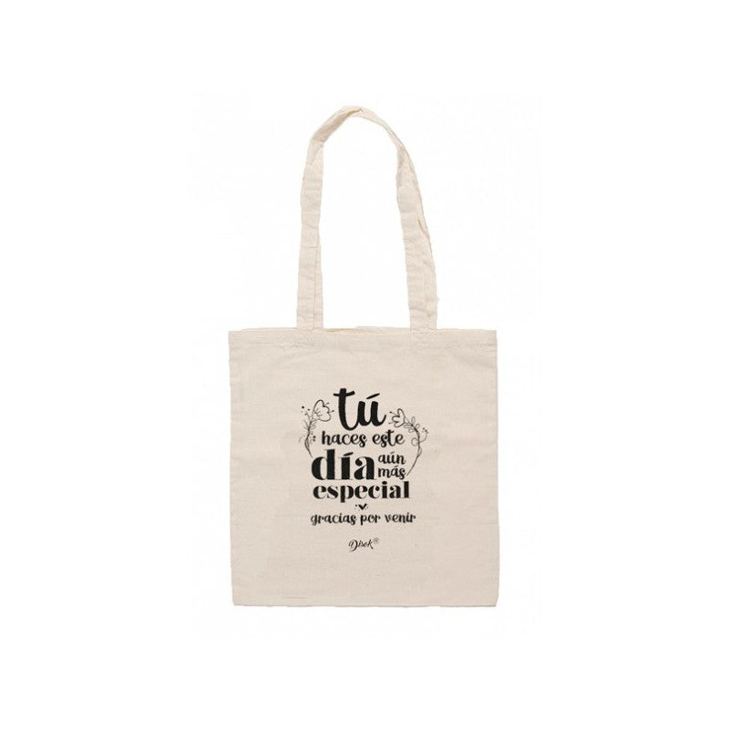 Bolsa yute “Gracias por venir”