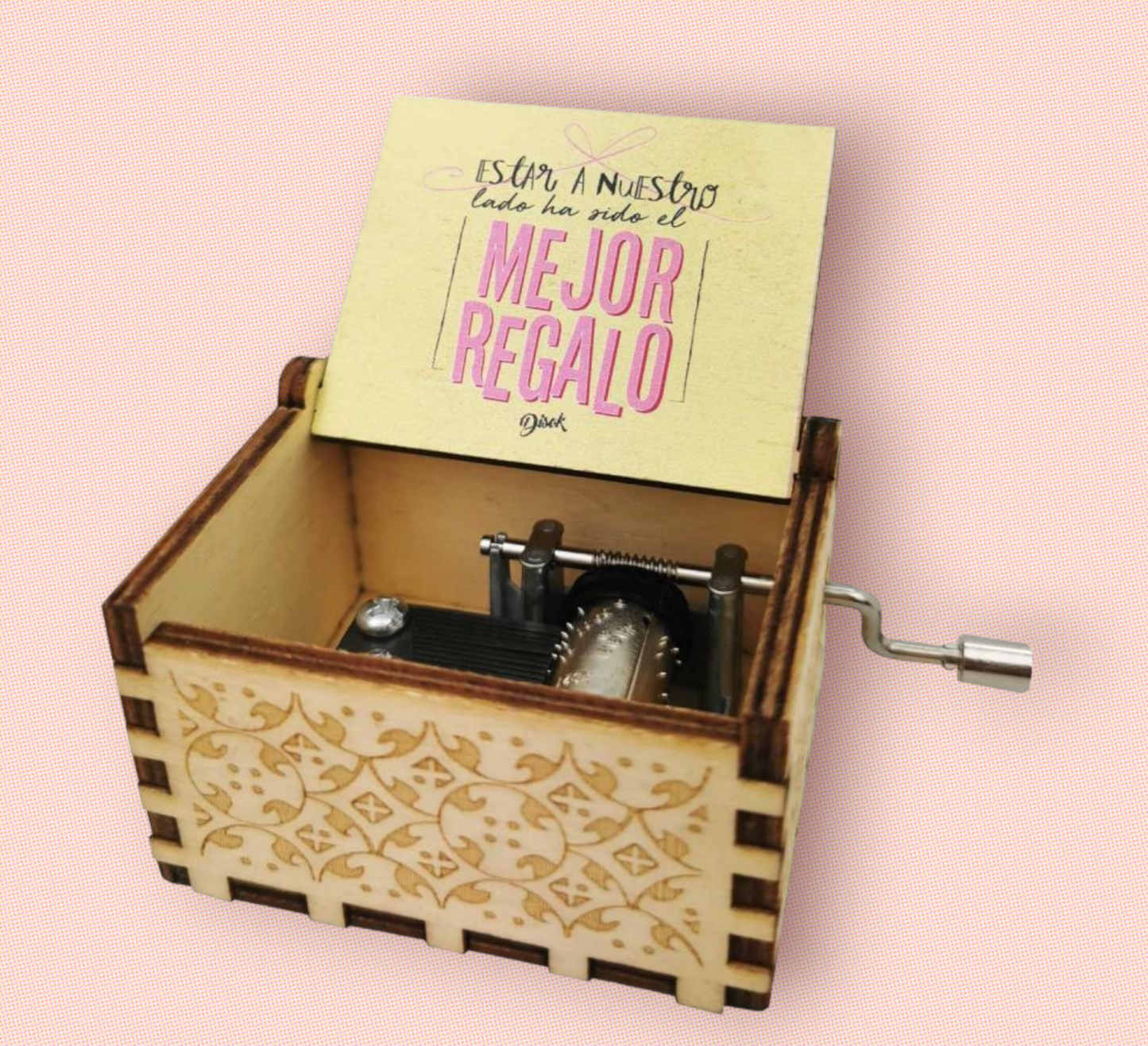 Caja musical frases positivas