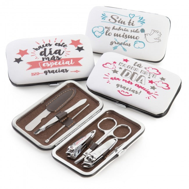 Set manicura "frases"