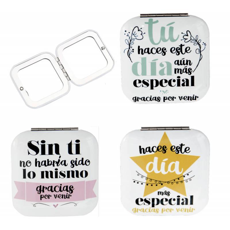 Espejo "Gracias por venir"