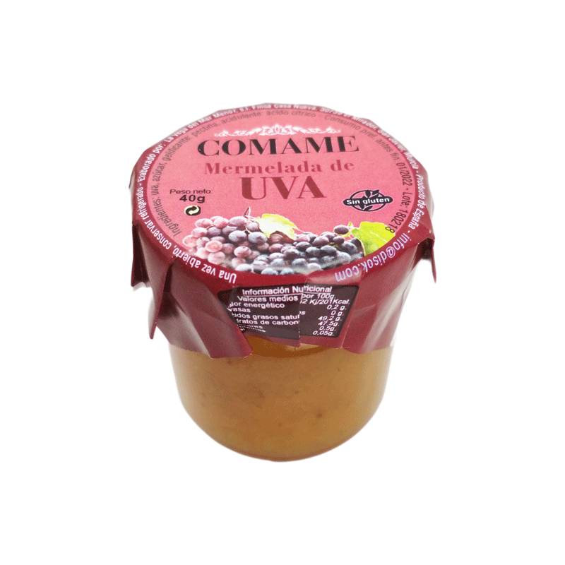 Mini mermelada Uva - eventos