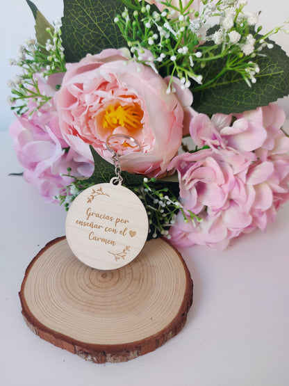 LLAVERO GRABADO 1 CARA