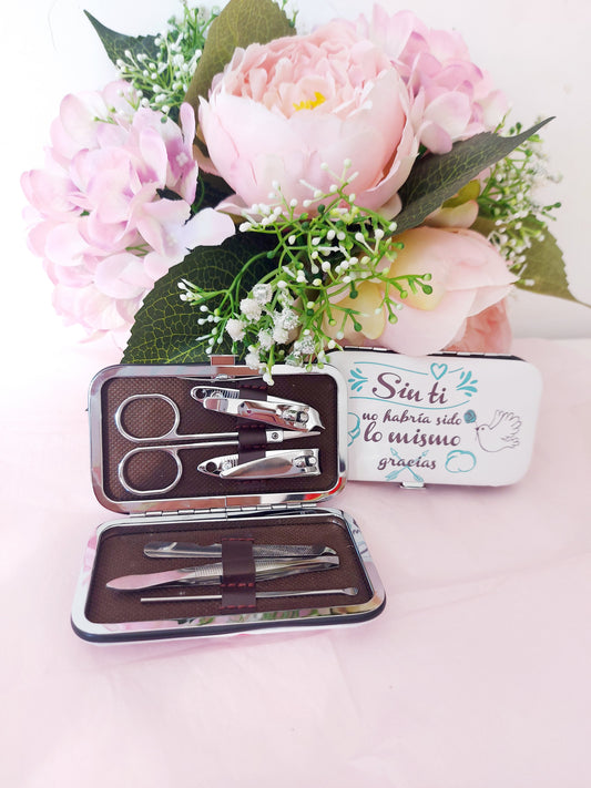 Set manicura "frases"