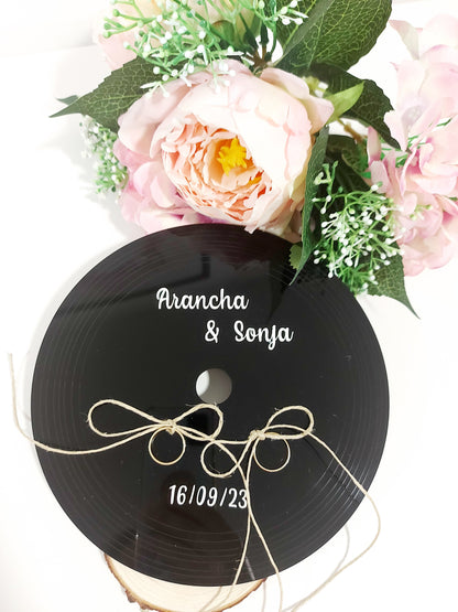 Porta-alianzas metacrilato "vinilo"