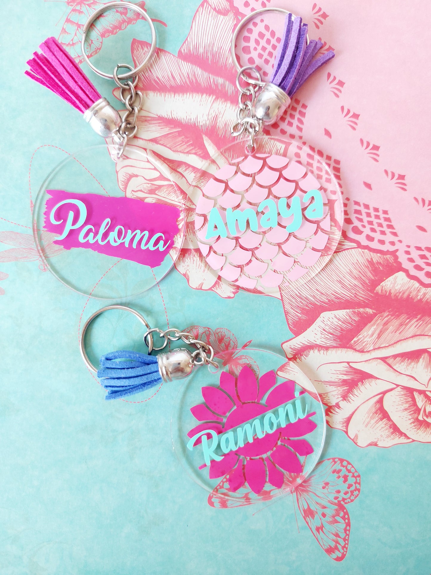 Llavero acrílico personalizado