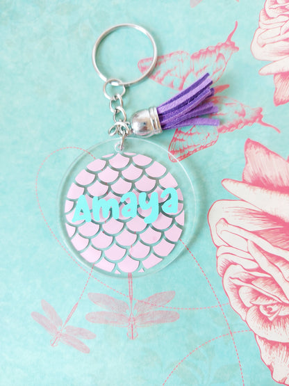 Llavero acrílico personalizado