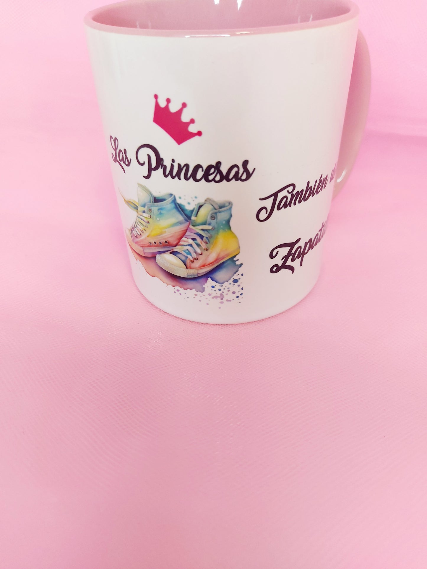 Tazas "Las princesas también..."