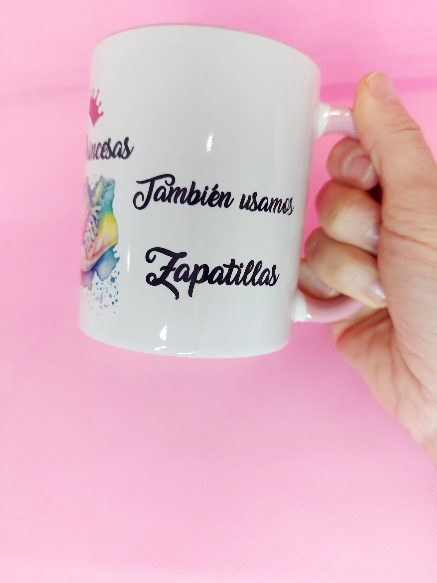 Tazas "Las princesas también..."