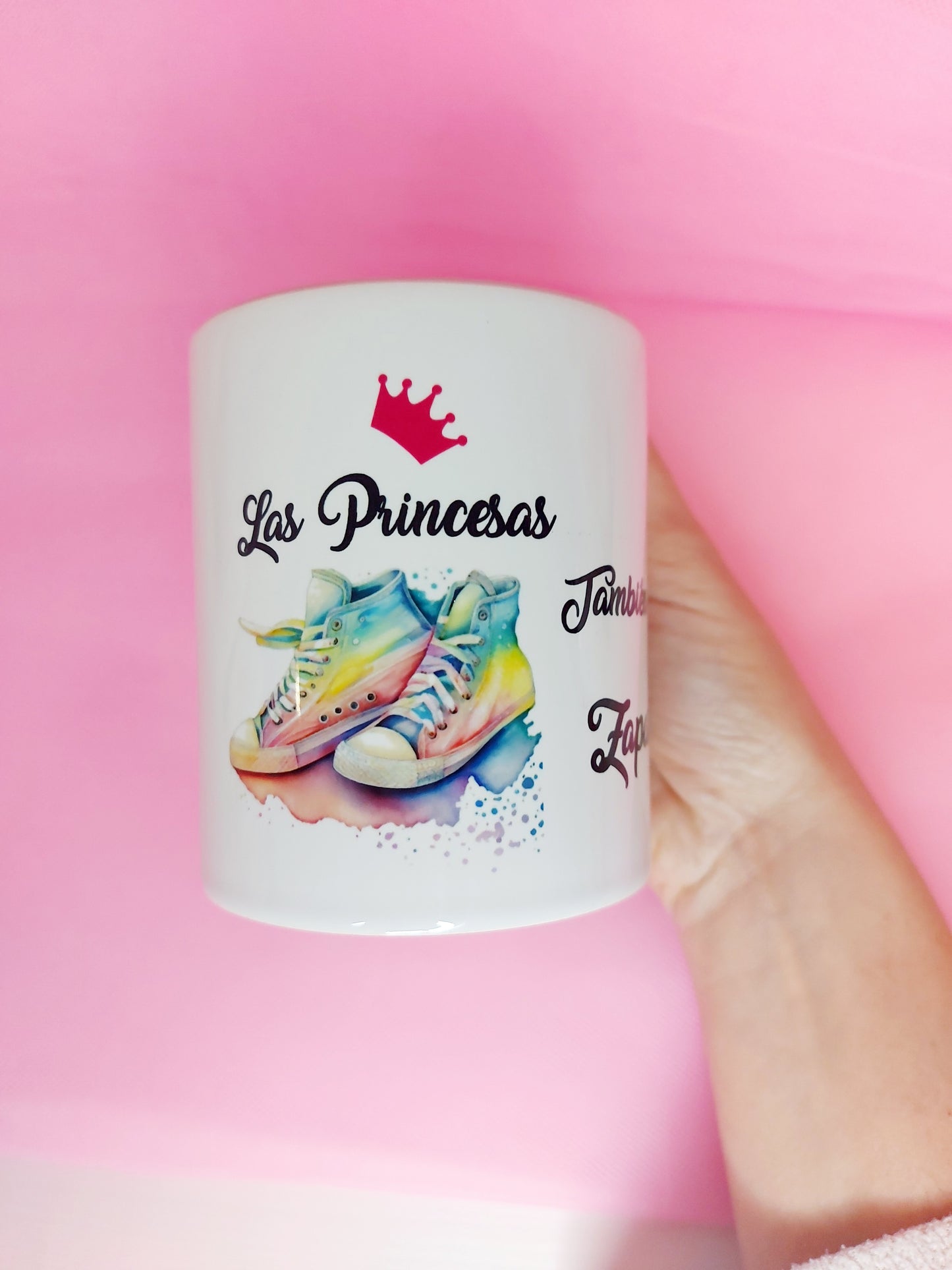 Tazas "Las princesas también..."