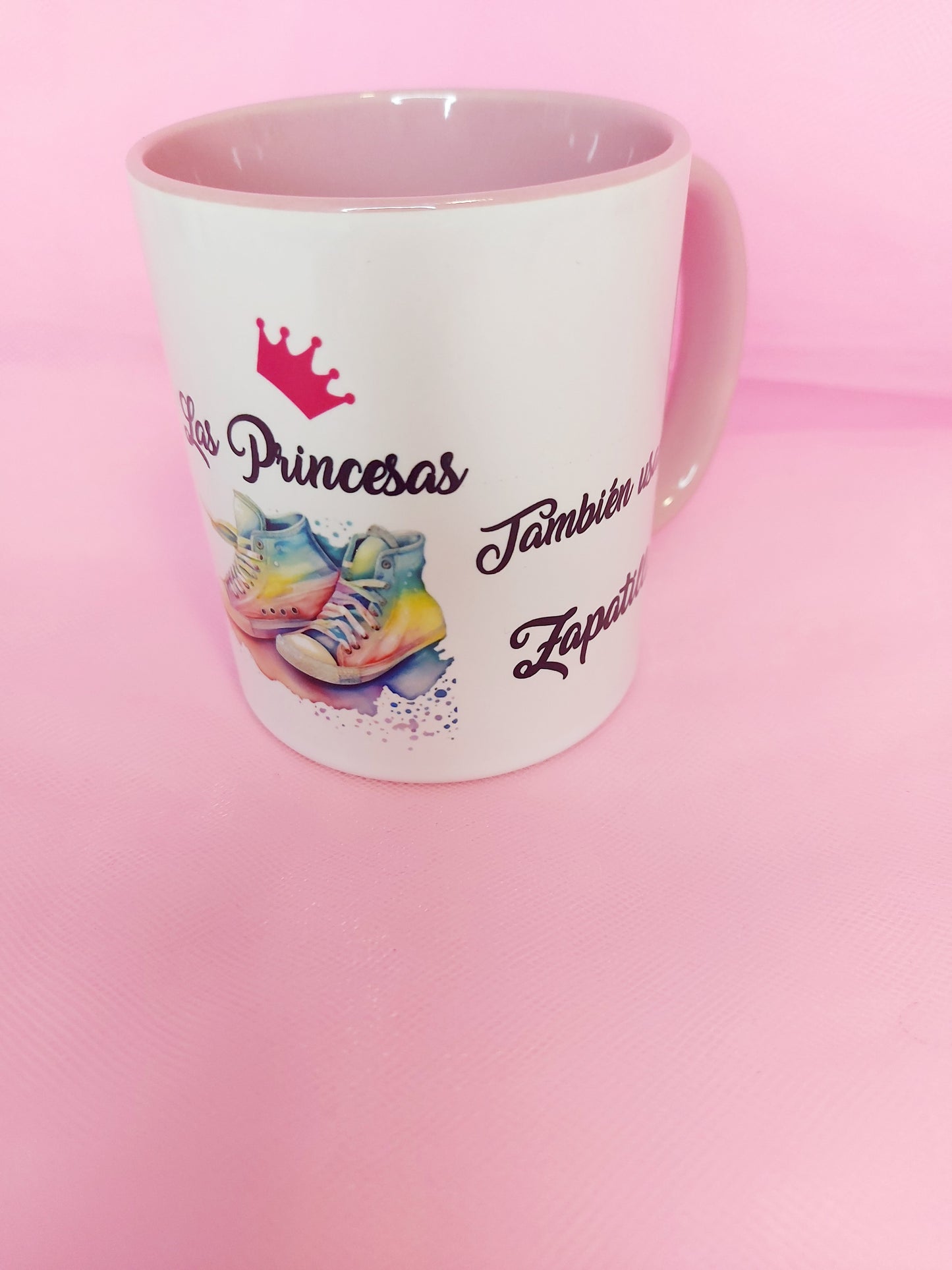 Tazas "Las princesas también..."