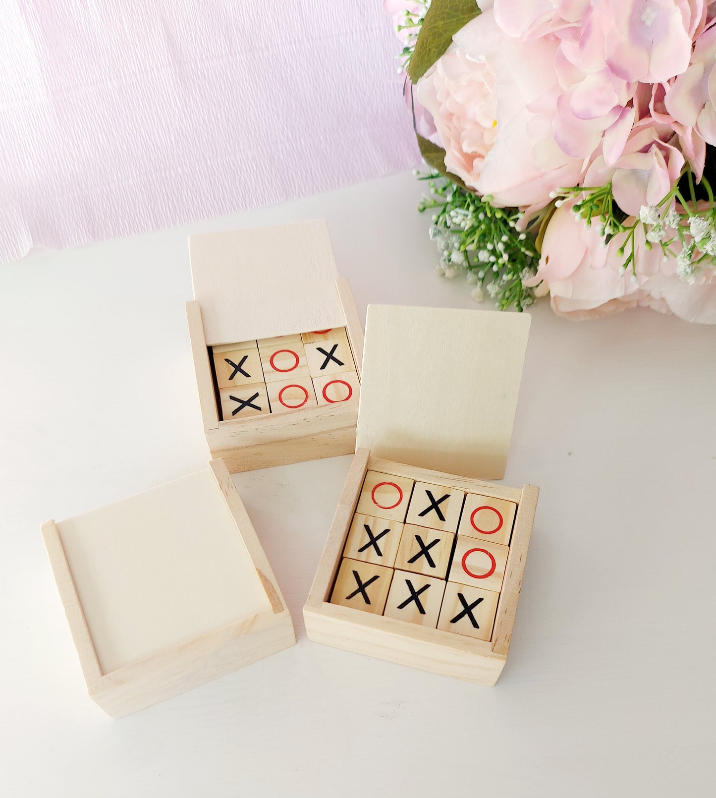 Juego de madera 3 en raya