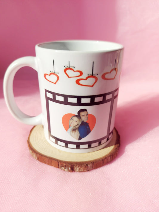 Taza fotograma + dedicatoria