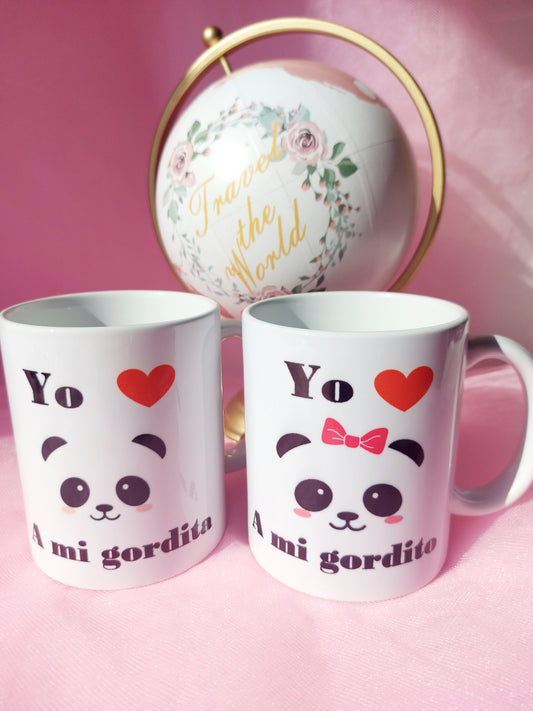 Pack tazas "Mi gordito"