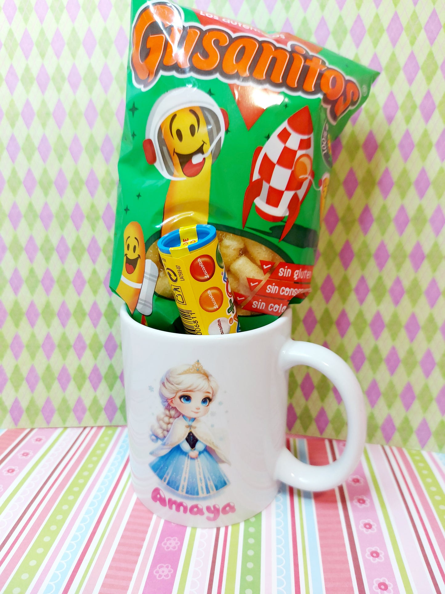 Taza personalizada Disney chuches