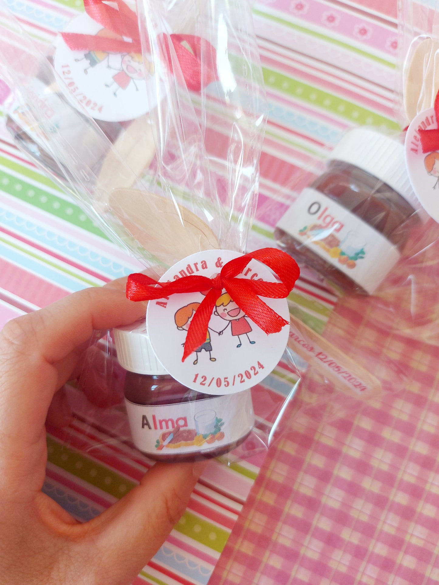 Mini Nutella con cuchara