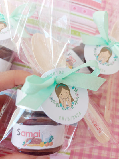 Mini Nutella con cuchara