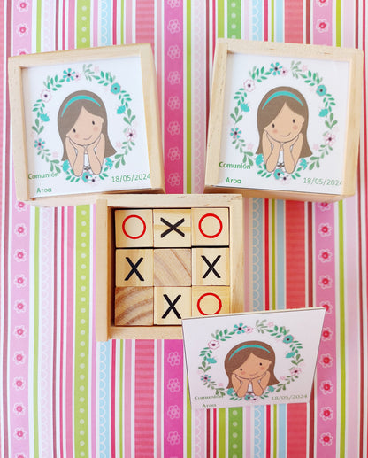 Juego de madera 3 en raya