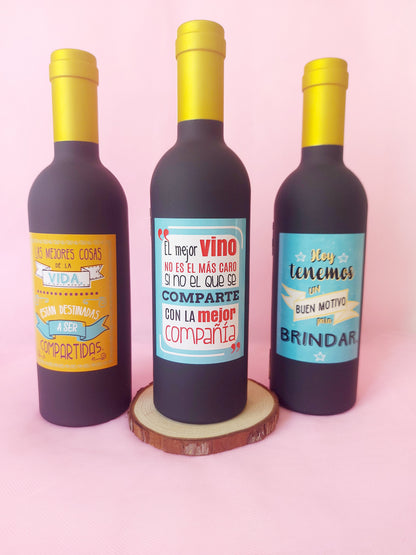Detalle set de vino