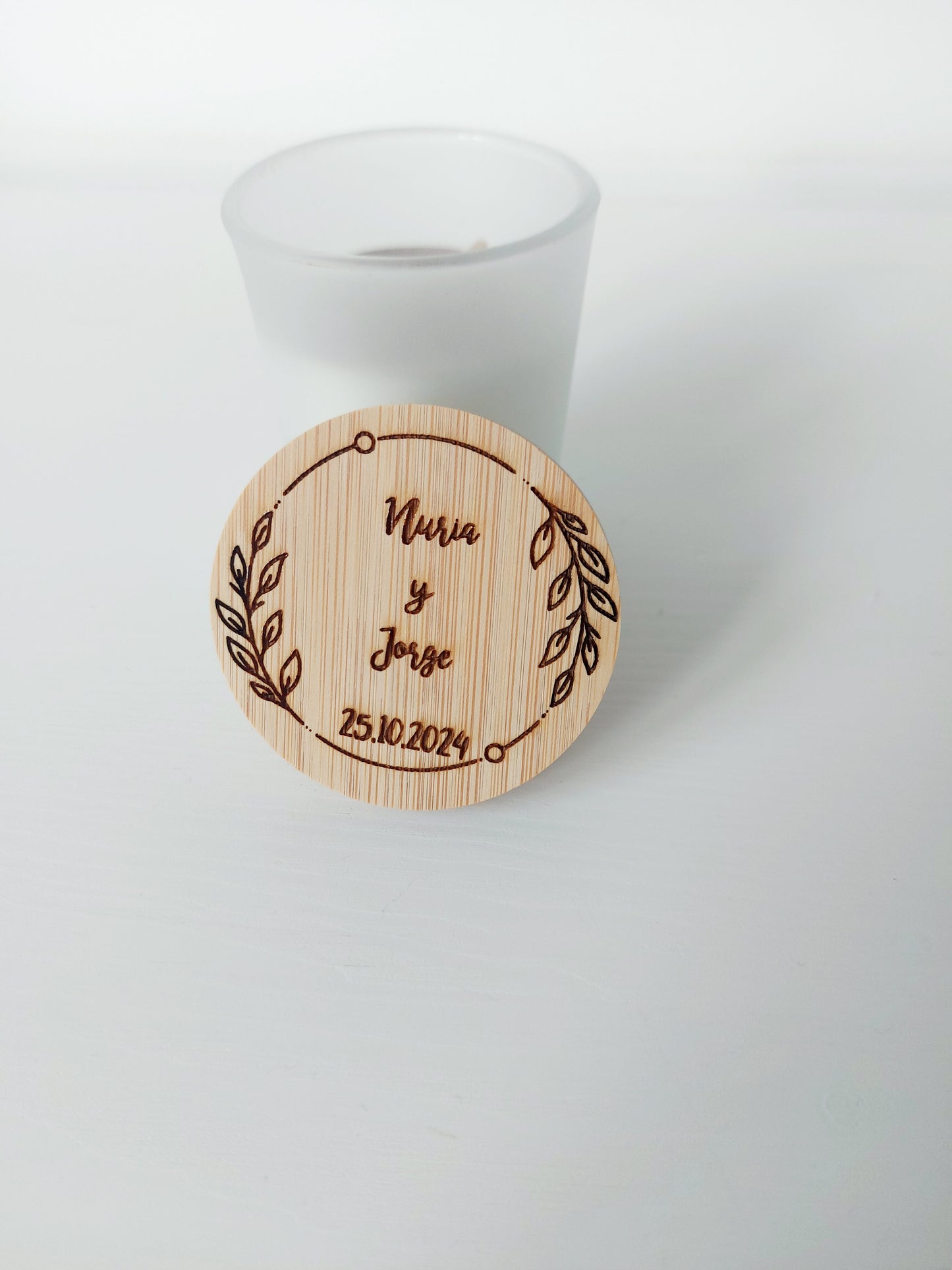 Velas personalizadas (10 Unidades)