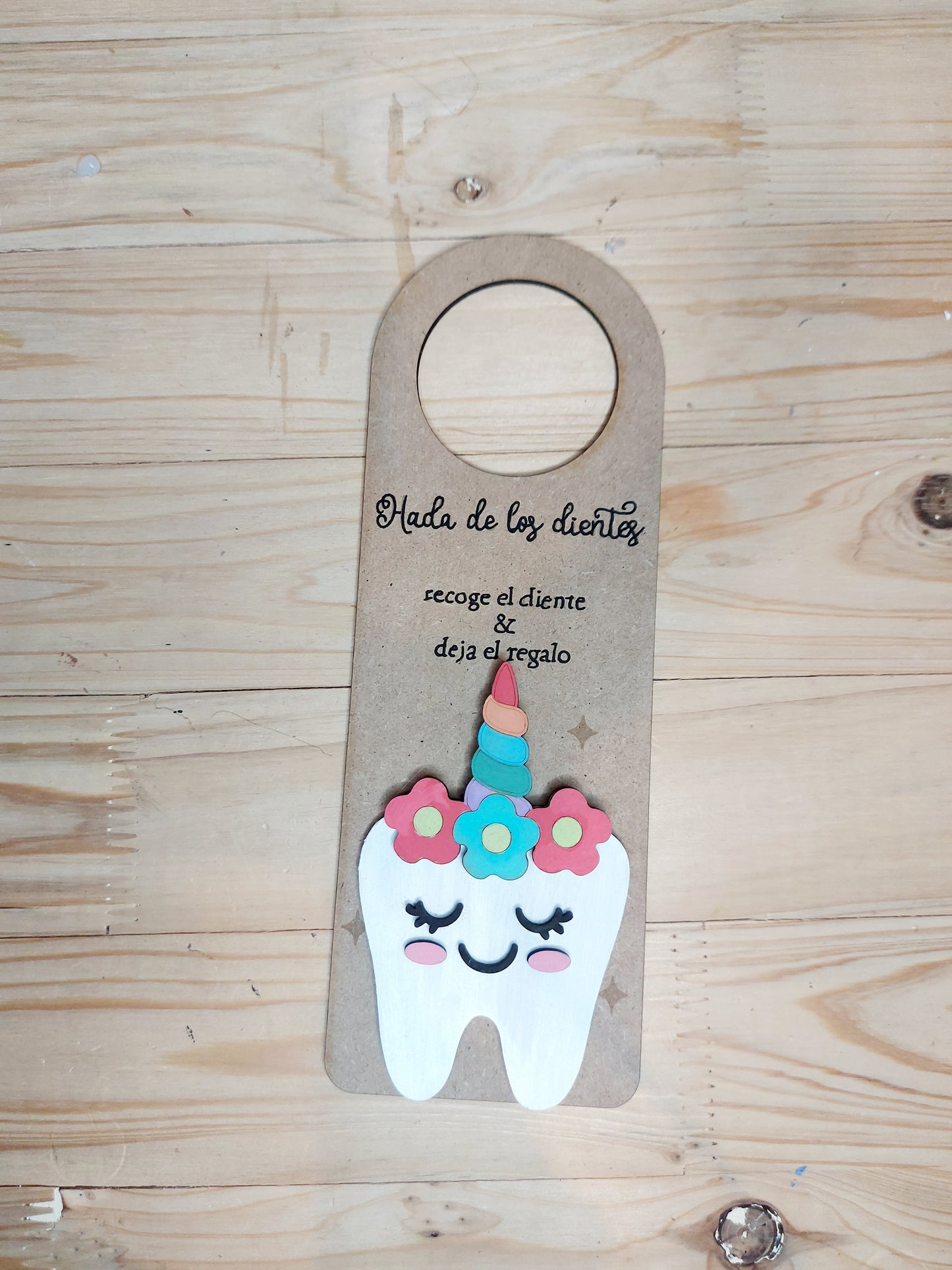 Colgador Hada de los Dientes - Unicornio