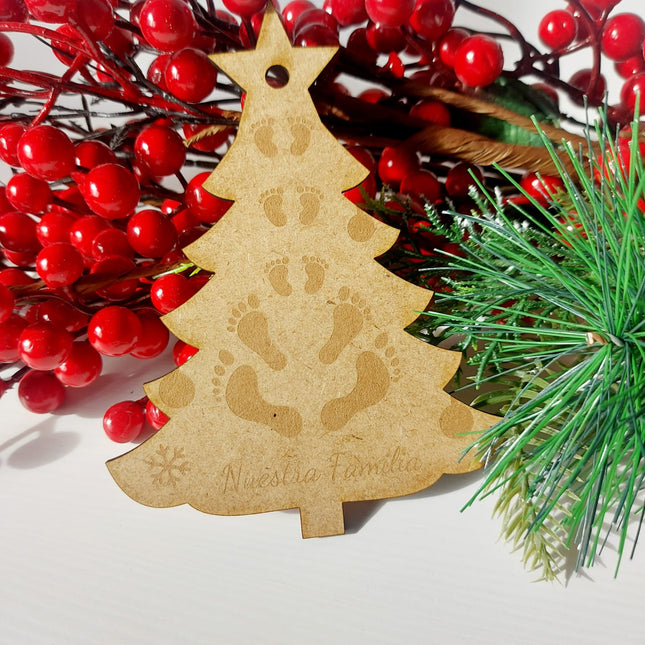 Árbol de Navidad familia