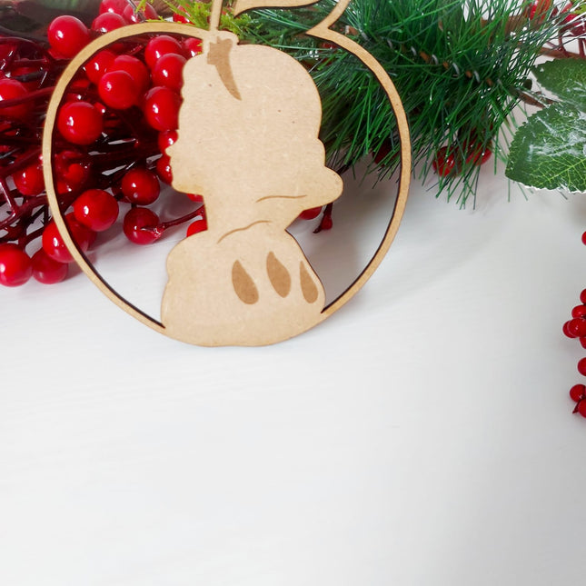 Bola de Navidad Blancanieves