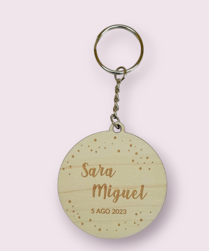 LLAVERO GRABADO 1 CARA