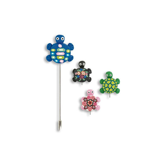 Alfiler con forma tortuga