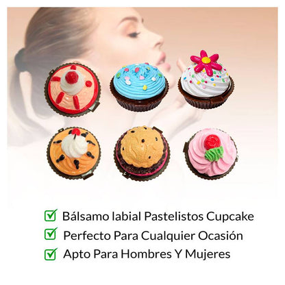 Bálsamo labial cupcake