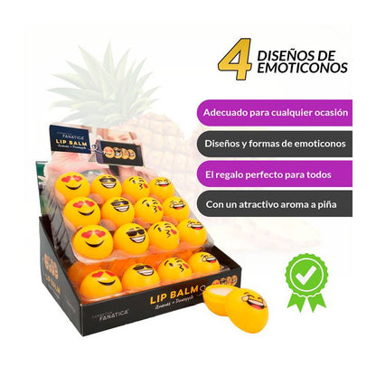 Bálsamo labial emoticonos