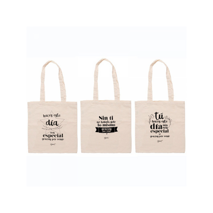 Bolsa yute “Gracias por venir”