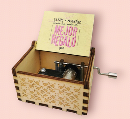 CAJA MUSICAL FRASES POSITIVAS (10 Unidades)