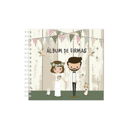 Nuevo álbum de firmas “novios”