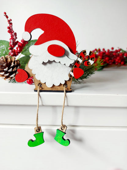 Duende Navideño bastón caramelo