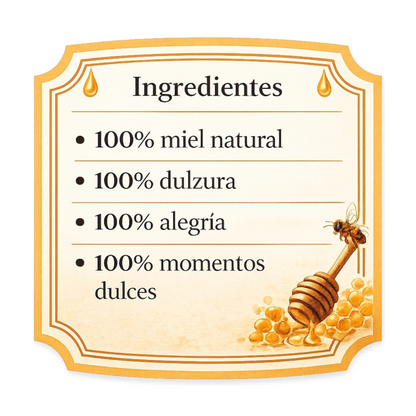 Miel de Flores (Pedido mínimo 10 unidades)