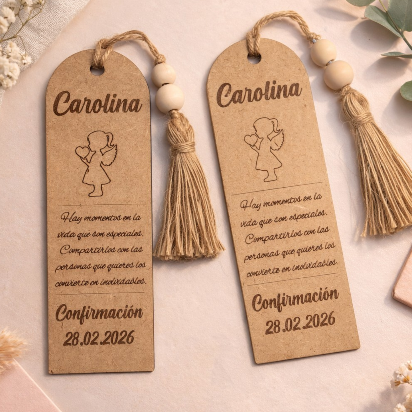 Marcapáginas personalizado