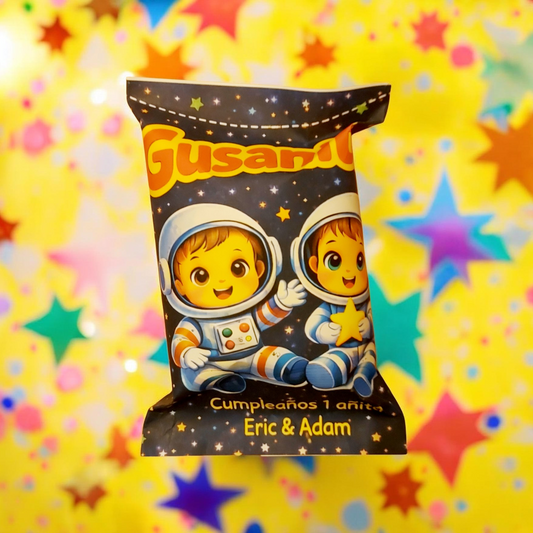Gusanitos personalizados
