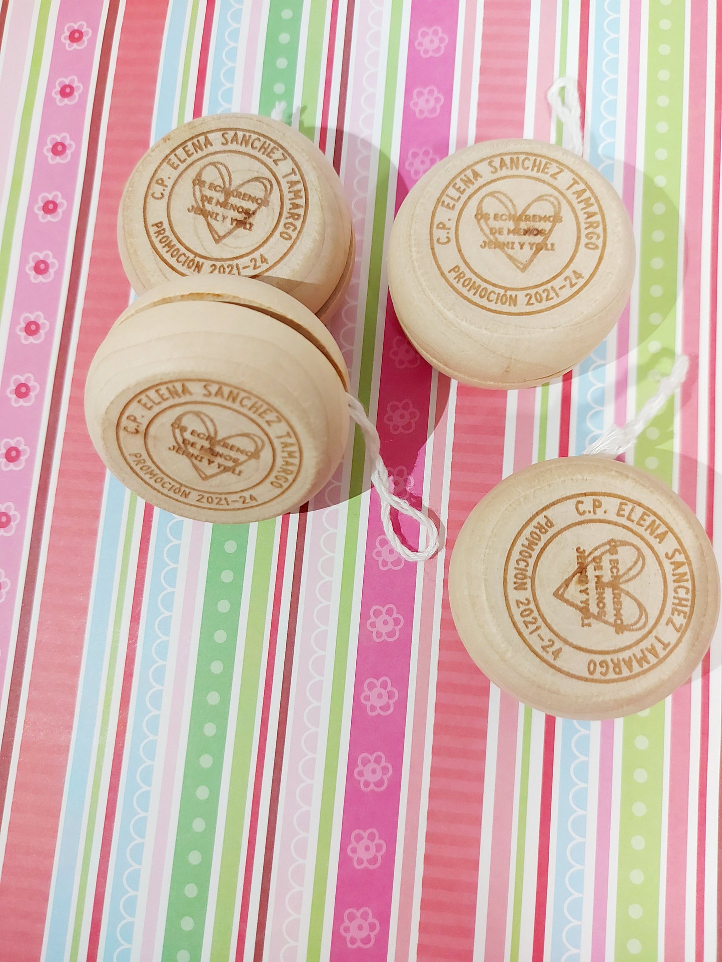 Yo-Yos Personalizados (5 Unidades)