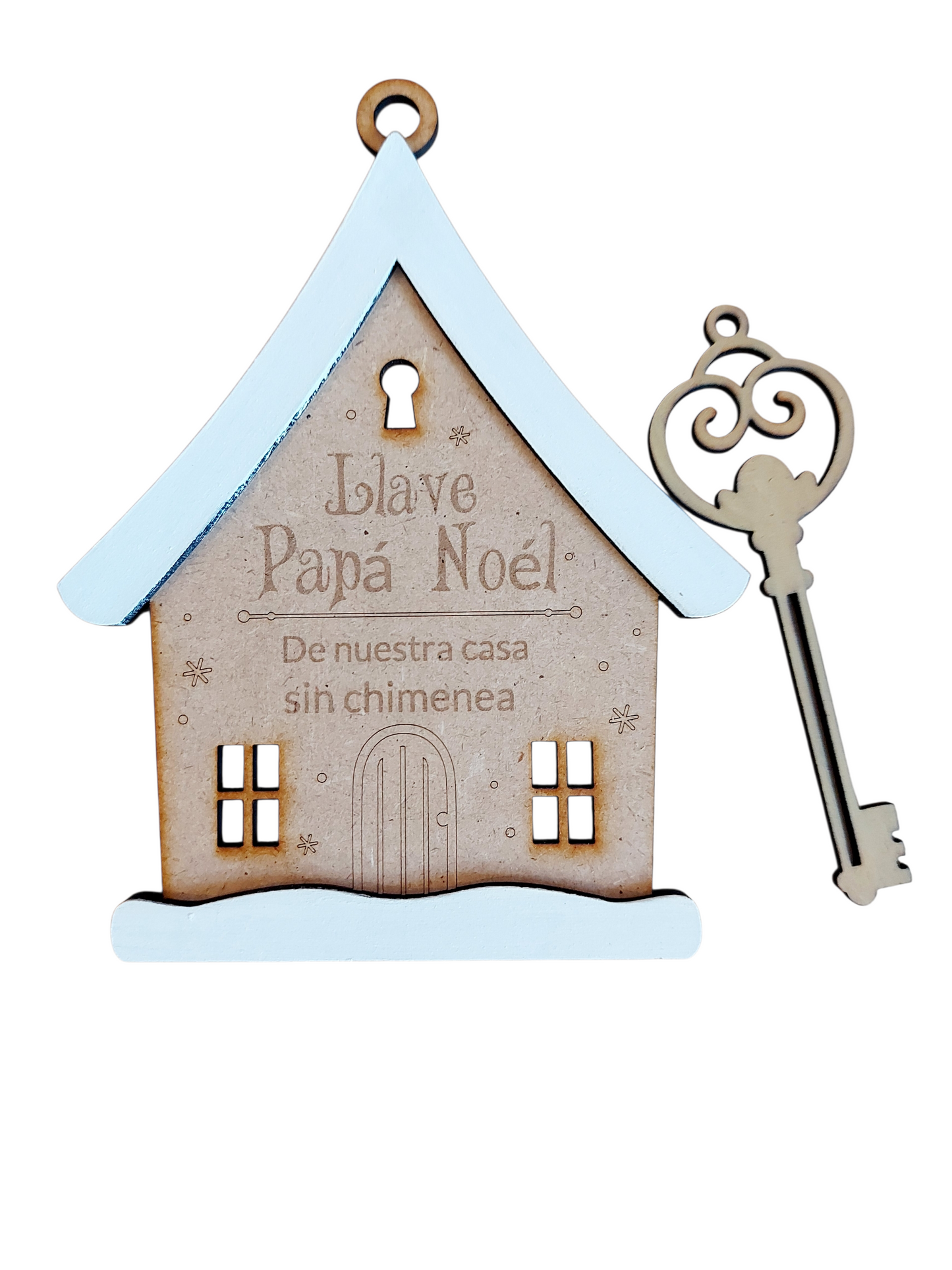 Casita- llave Papá Noel