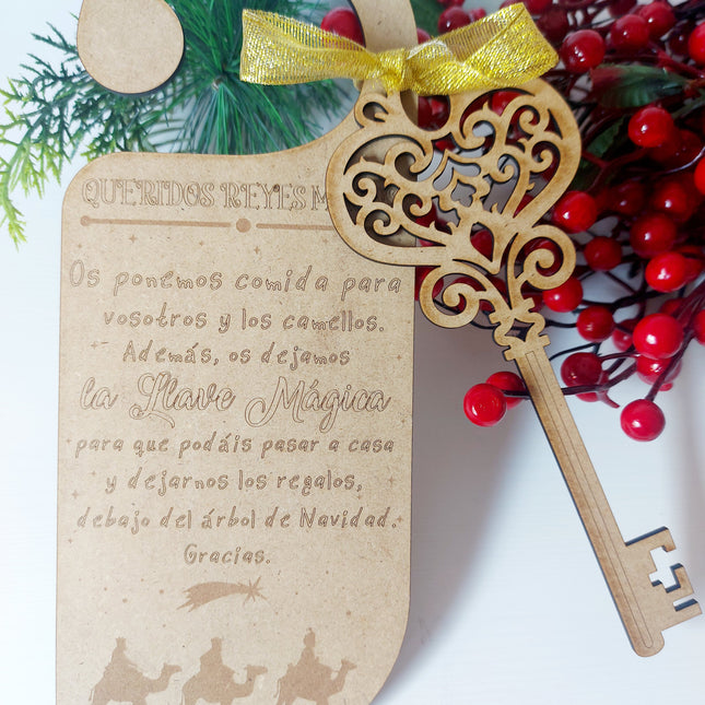 Colgador + Llave Mágica Reyes Magos