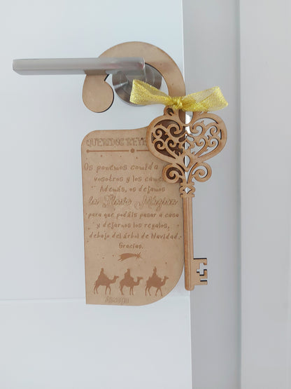 Colgador + Llave Mágica Reyes Magos
