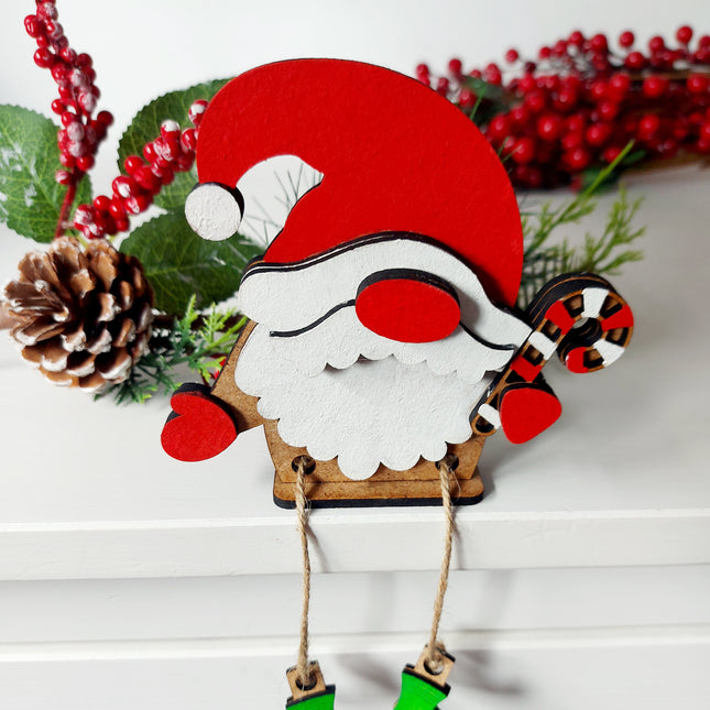 Duende Navideño bastón caramelo