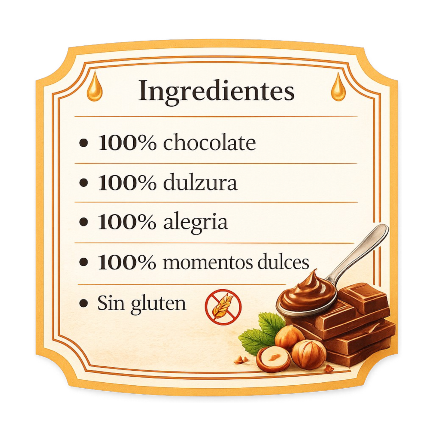 Mini Nutella Personalizada