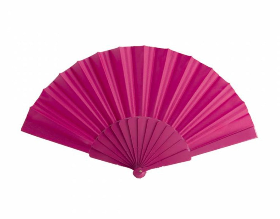 Abanico de tela PVC (Pedido mínimo 10 unidades)