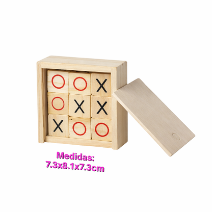 Juego de madera 3 en raya (5 Unidades)