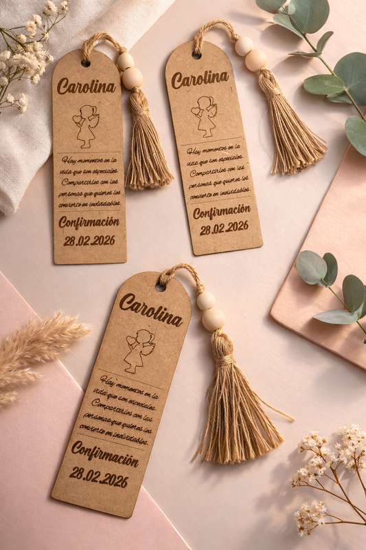 Marcapáginas personalizado