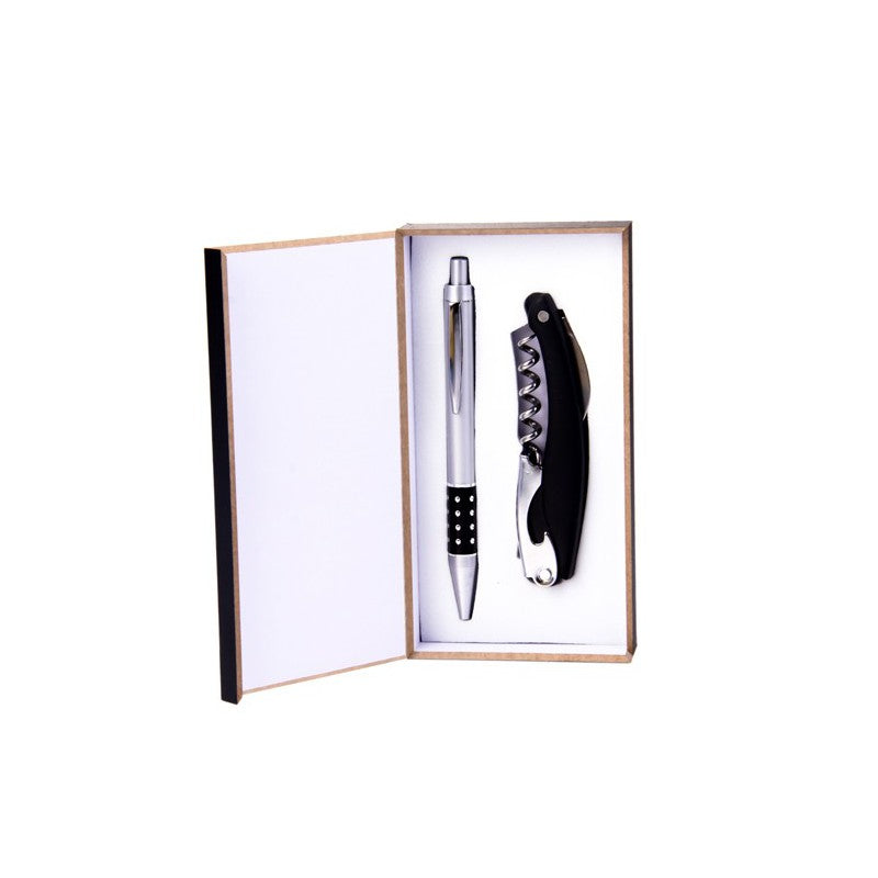 Set bolígrafo + abrebotellas