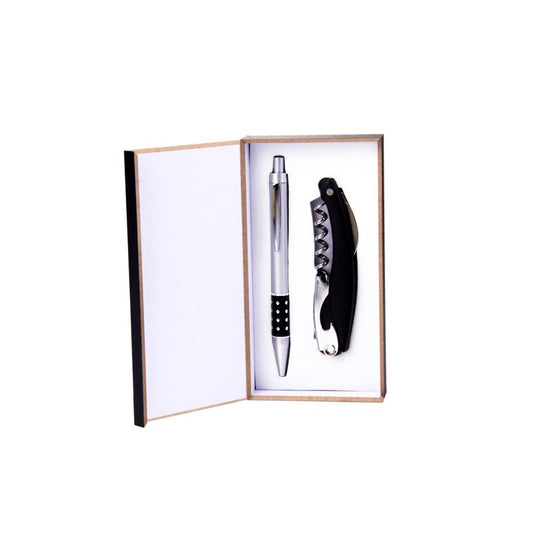 Set bolígrafo + abrebotellas